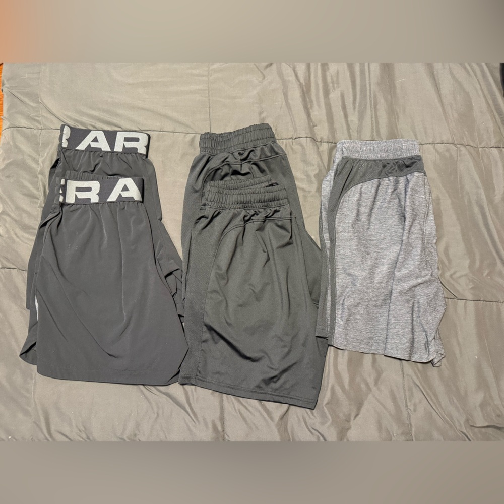 5 pairs on UA shorts